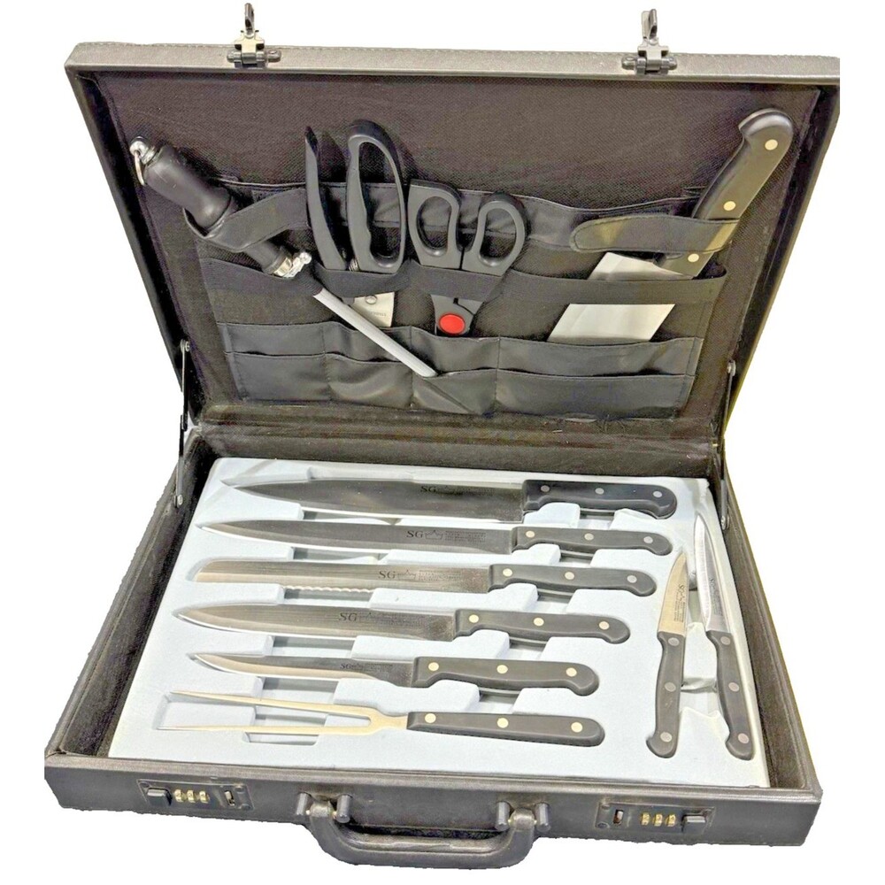 New Vintage Gen systems German Stainless Steel Chef Knife Set 12 pieces